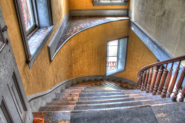 Staircase; 06-13-13; Bannack Ghost Town; f/9; 1/20; Canon EOS REBEL T3i; tripod